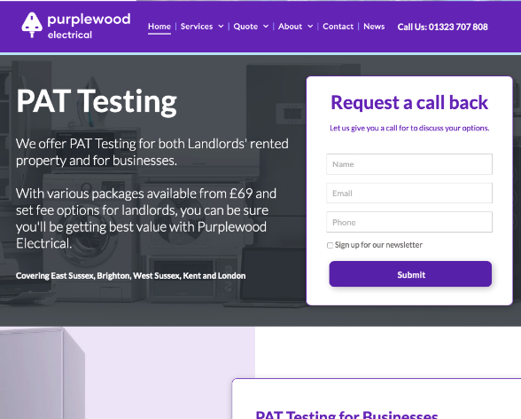 Purplewood PAT Testers